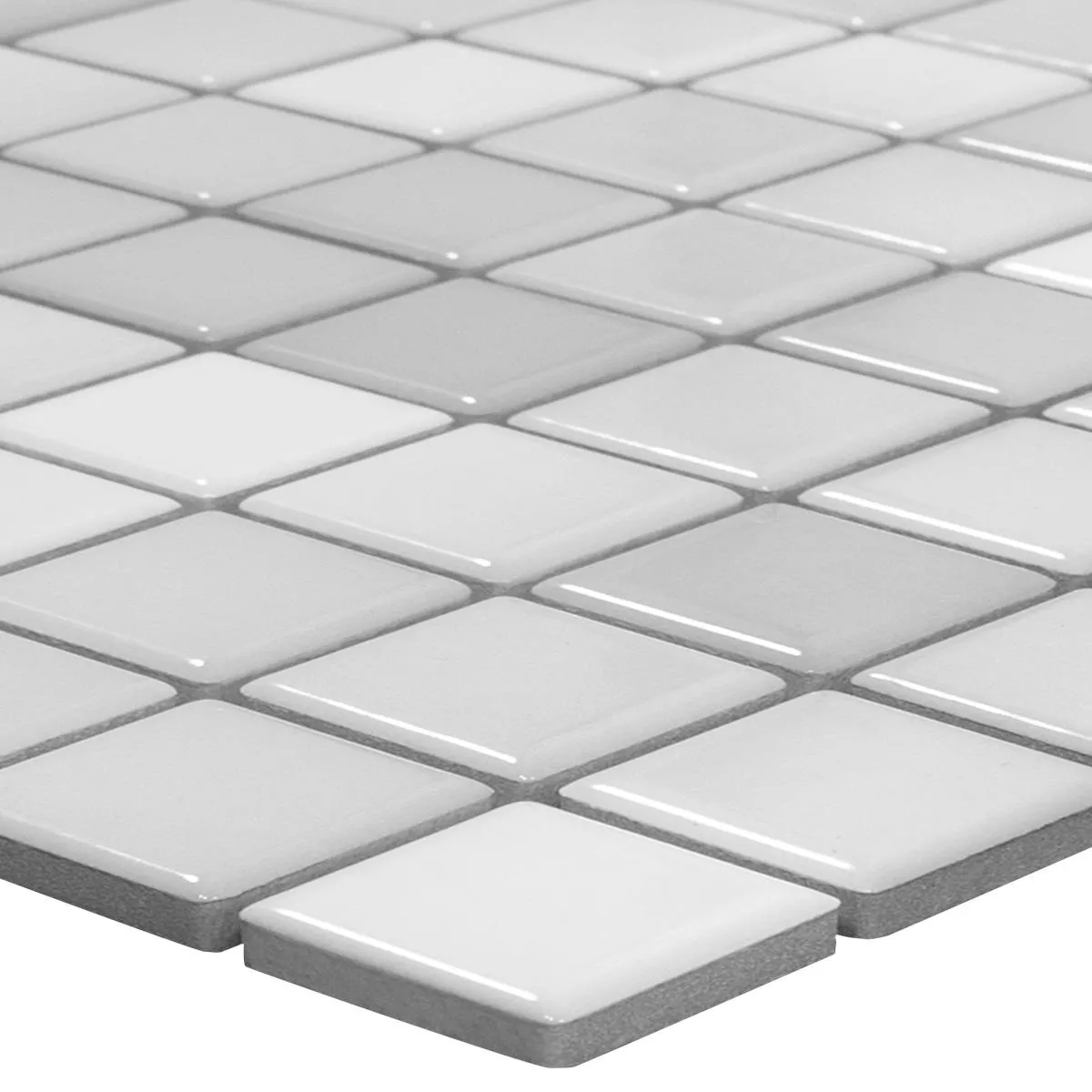 Mosaico Cerámico Azulejos Galleria Gris Plateado Mix Mosaico Cerámico Azulejos Galleria Gris Plateado Mix