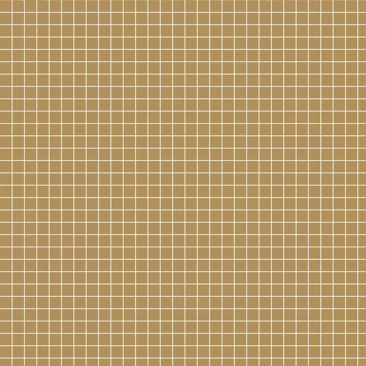 Mosaico de Cristal Azulejo Trend-Vi Vitreo 182 Karamell 10x10mm