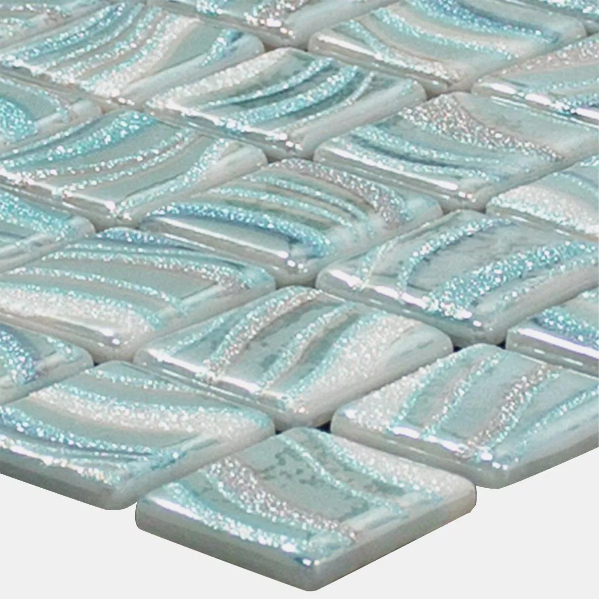 Cristal Piscina Mosaico Marisburg Cielo Azul Brillo Cristal Piscina Mosaico Marisburg Cielo Azul Brillo
