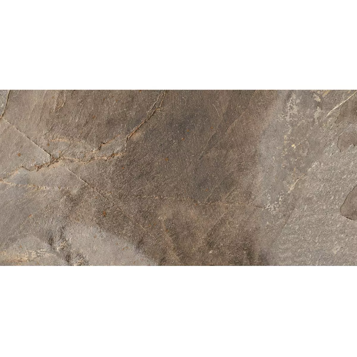 Muestra Pavimentos Homeland Aspecto De Piedra Natural R10 Bronce 30x60cm