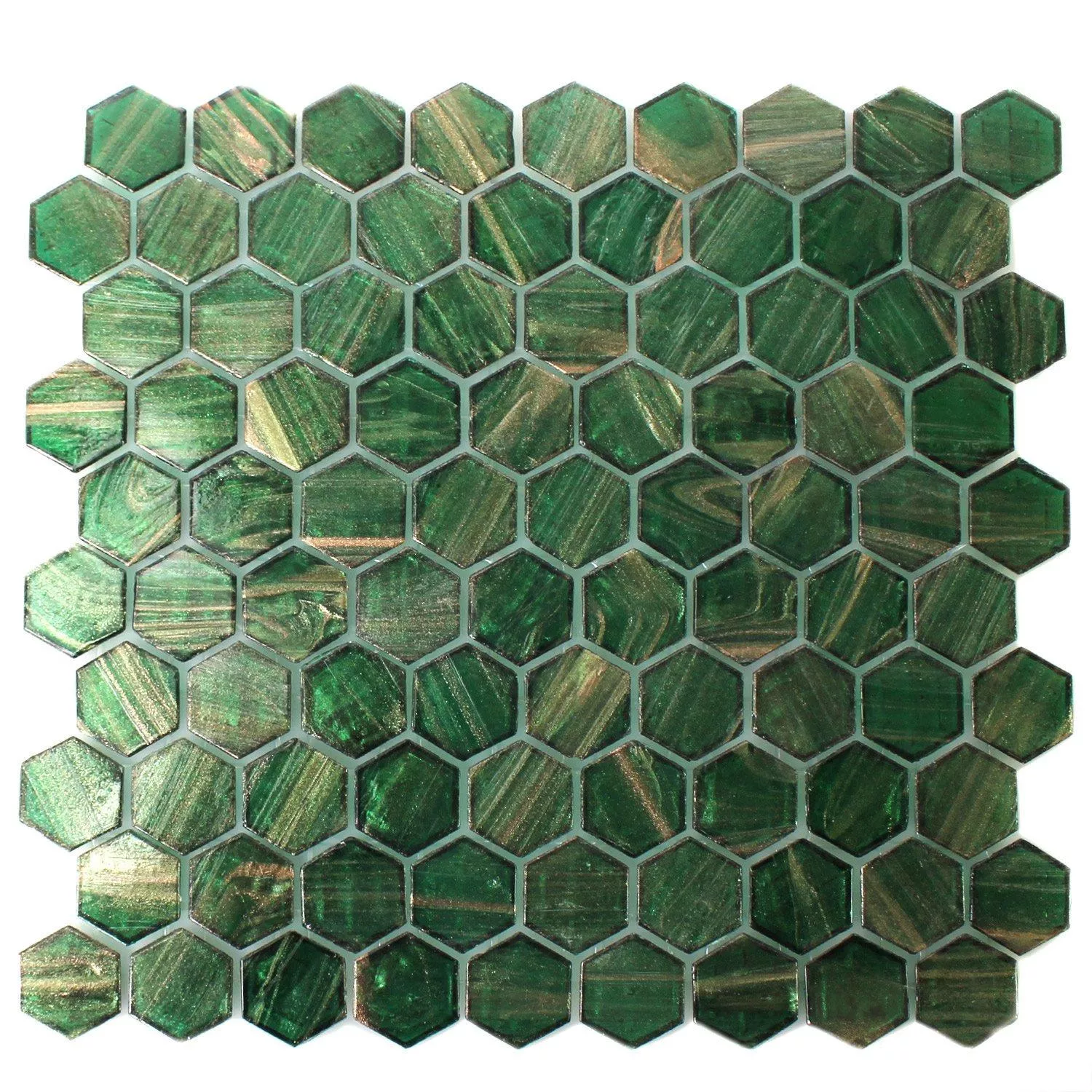 Azulejos De Mosaico Trend-Vi Cristal Hexagonales 236