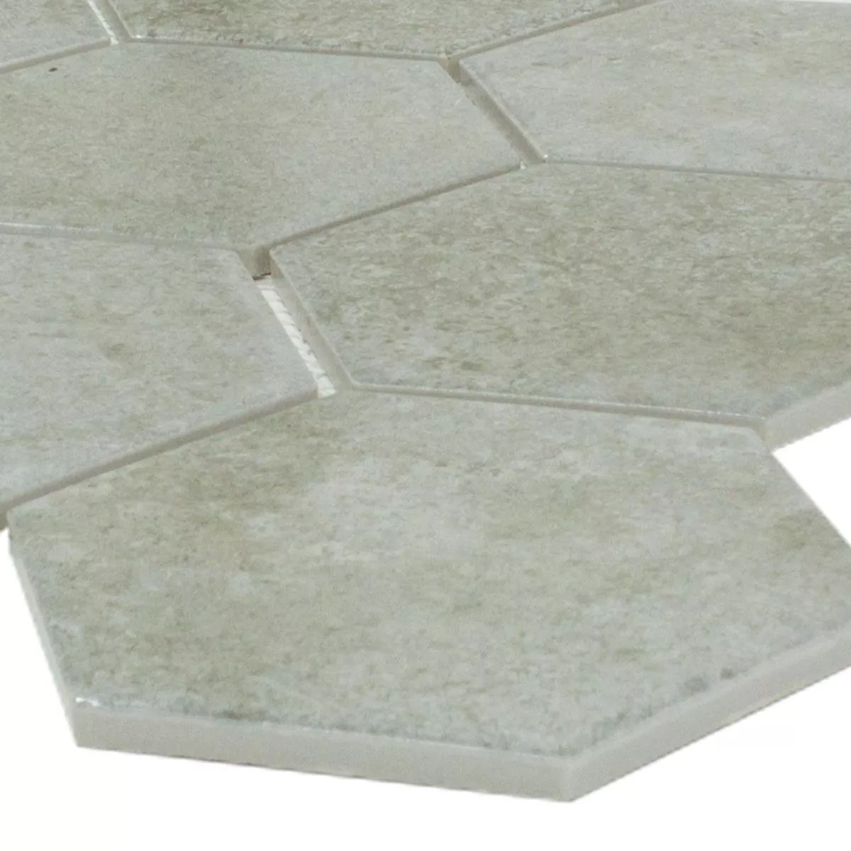 Piedra Natural Azulejos De Mosaico Hanoi Hexagonales Beige Piedra Natural Azulejos De Mosaico Hanoi Hexagonales Beige
