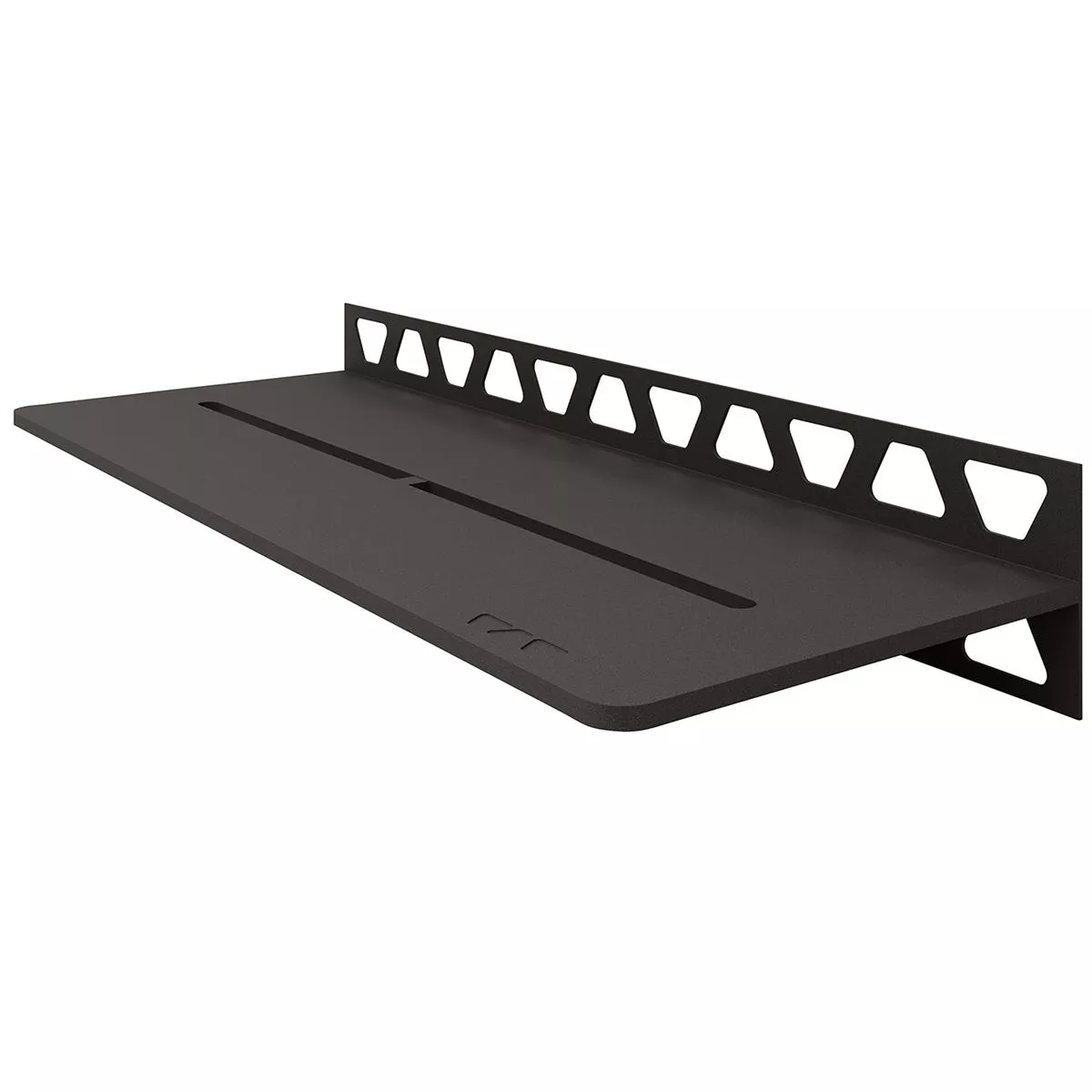 Estante de ducha estante de pared Schlüter rectángulo 30x11,5 cm antracita pura