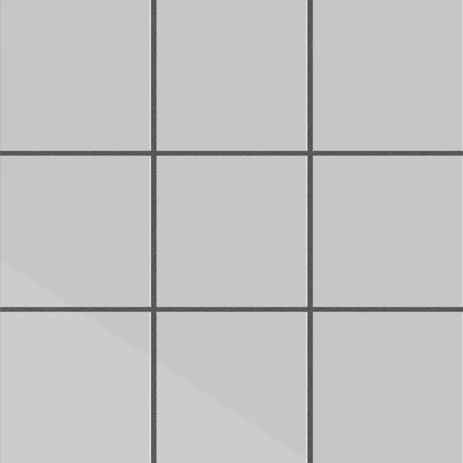 Mosaikfliesen Atlanta Grau Glänzend 97x97 mm