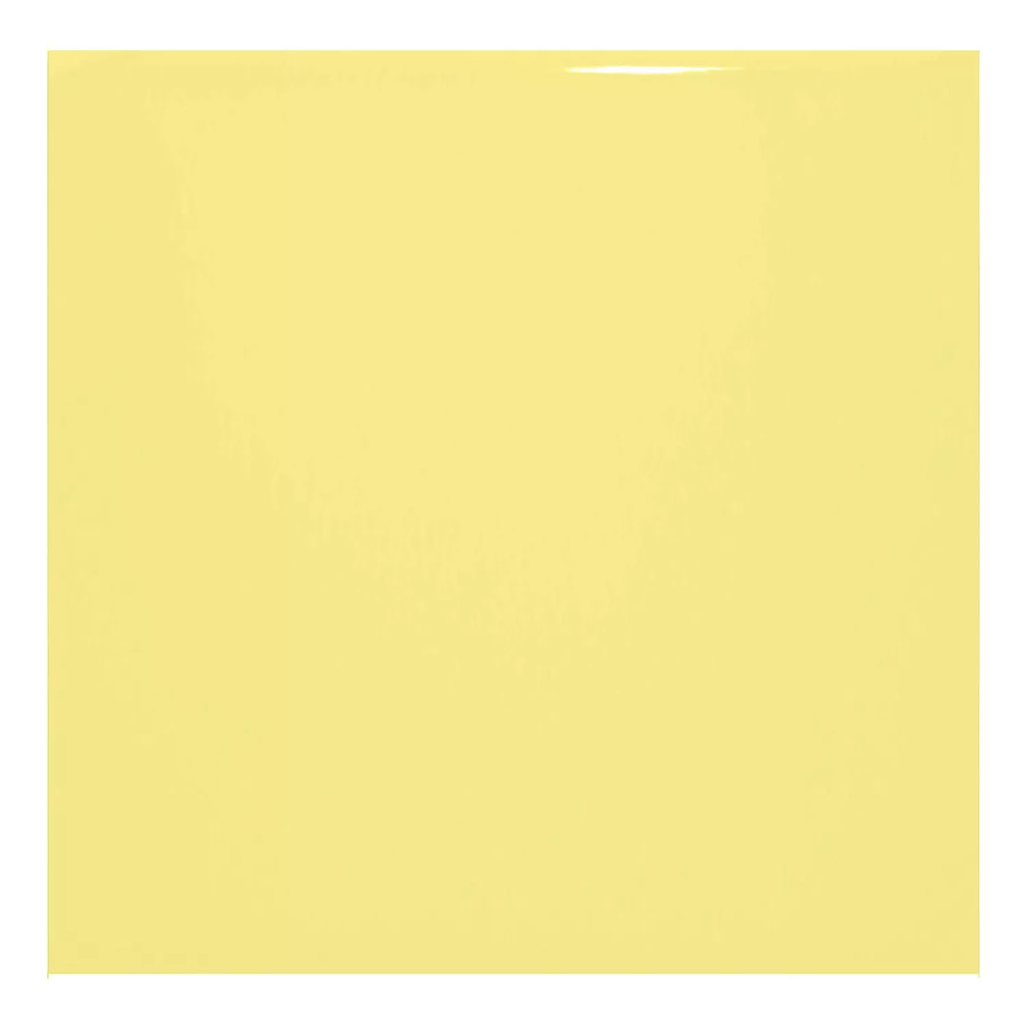 Azulejo de metro Amarillo Brillante 10x10 cm Sin Faceta Freyburg Amarillo