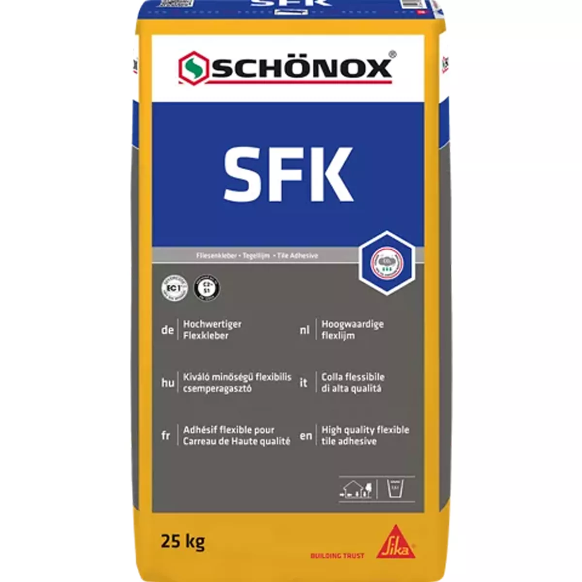 Adhesivo para azulejos Schönox SFK Flexkleber 25 kg