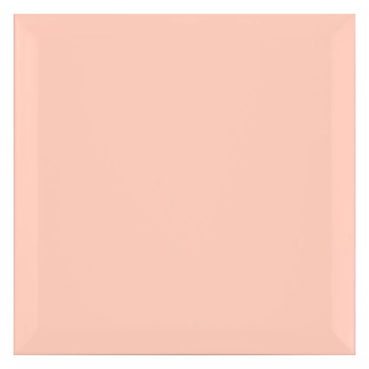 Azulejo de metro Naranja Mate 20x20 cm Faceta Freetown Salmon