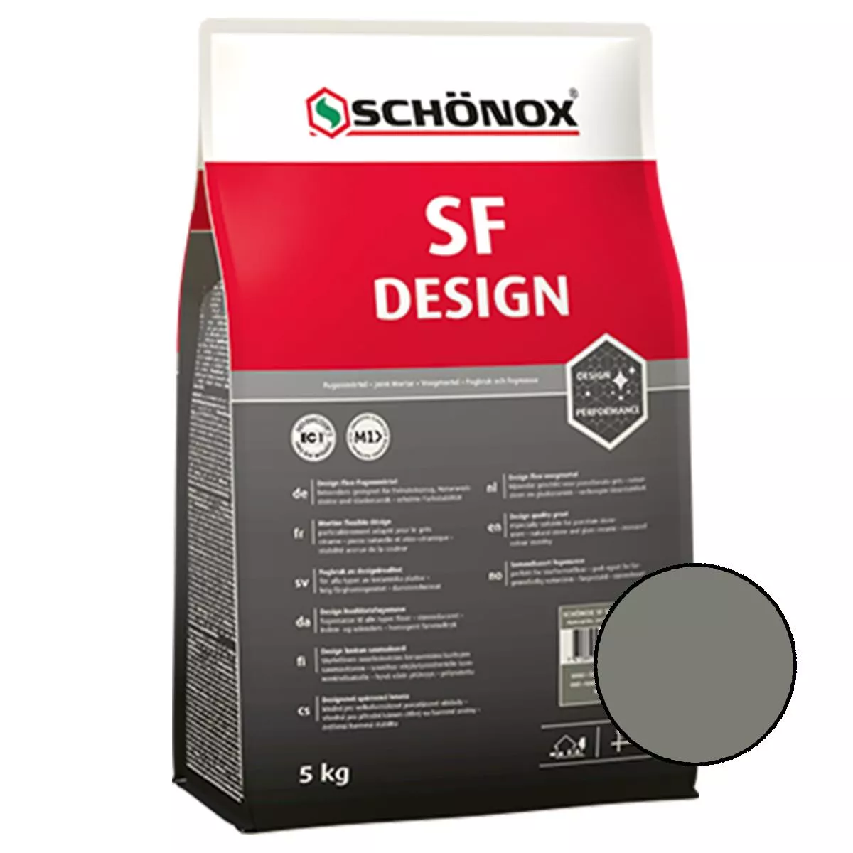 Lechada Schönox SF Design Gris 5 kg