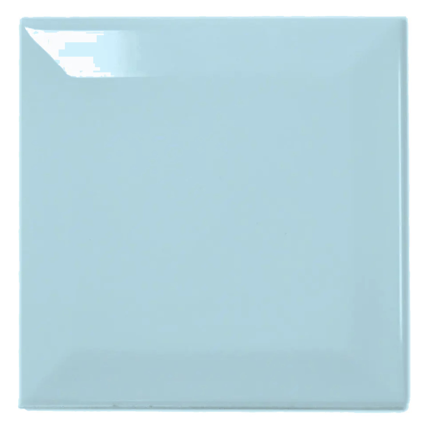 Azulejo de metro Azul Brillante 10x10 cm Faceta Catarina Piscina