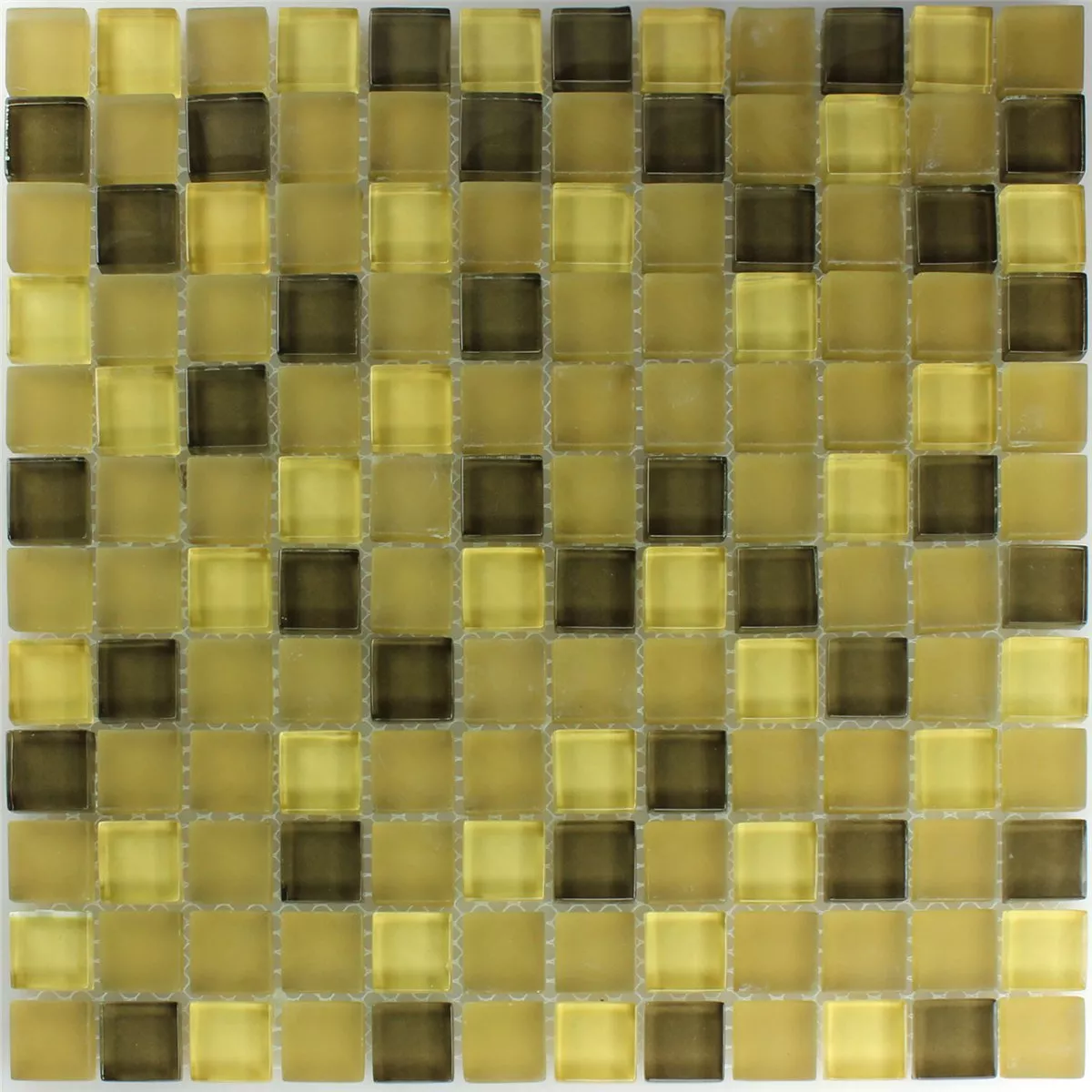 Muestra Mosaico De Cristal Azulejos Yellow 