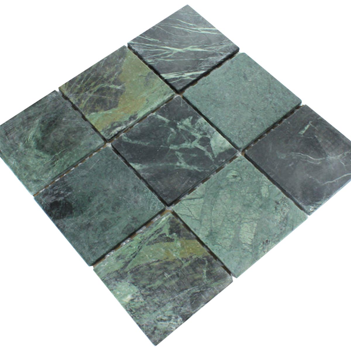 Azulejos de Mosaico Mármol Morbihan Verde 98x98x8mm