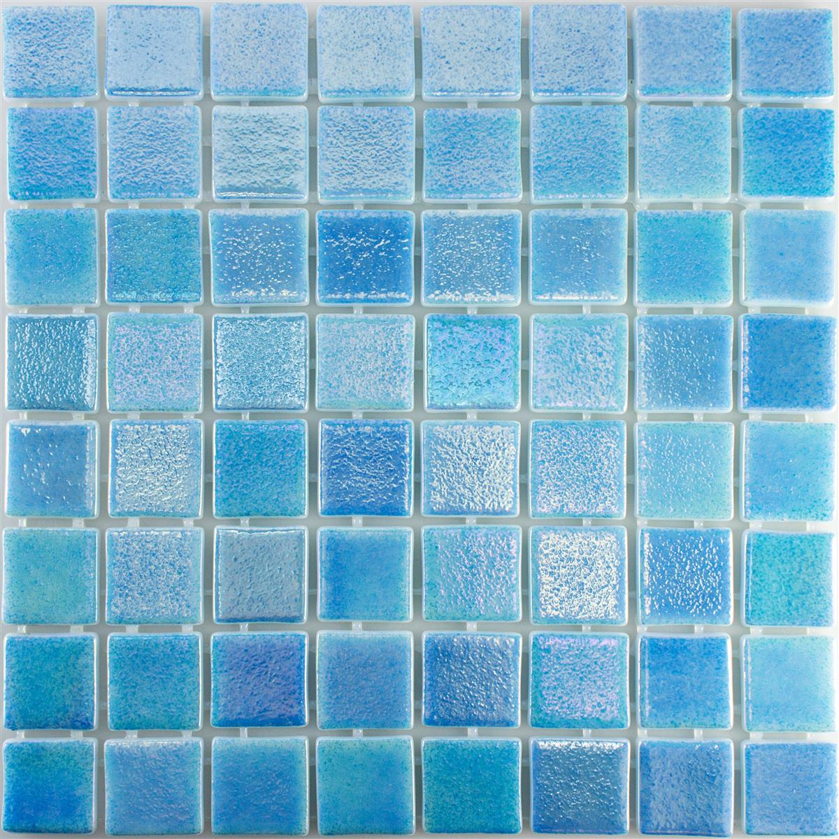 Cristal Piscina Mosaico McNeal Azul Claro 38