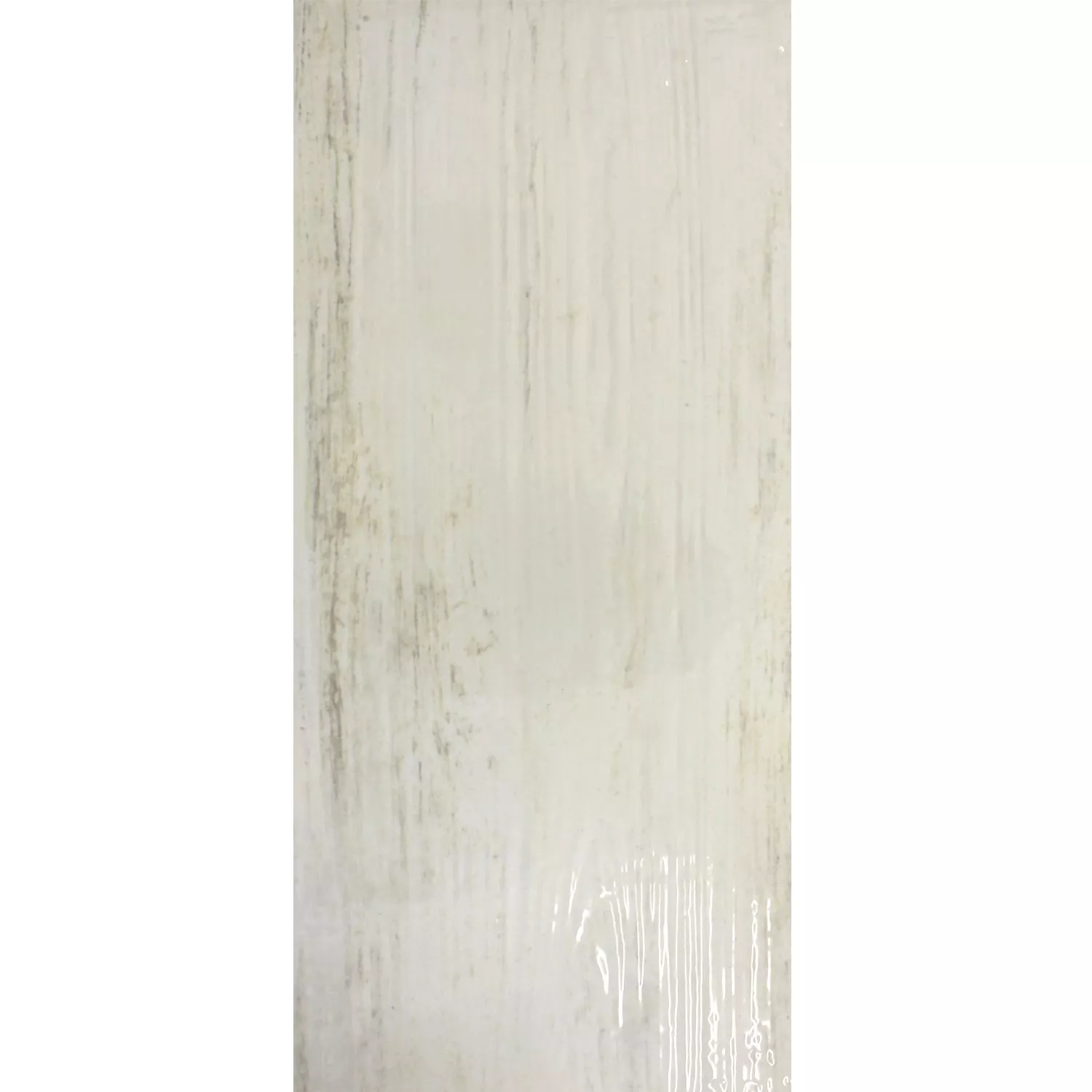 Muestra Revestimientos Petrila Blanco Brillante 25x75cm