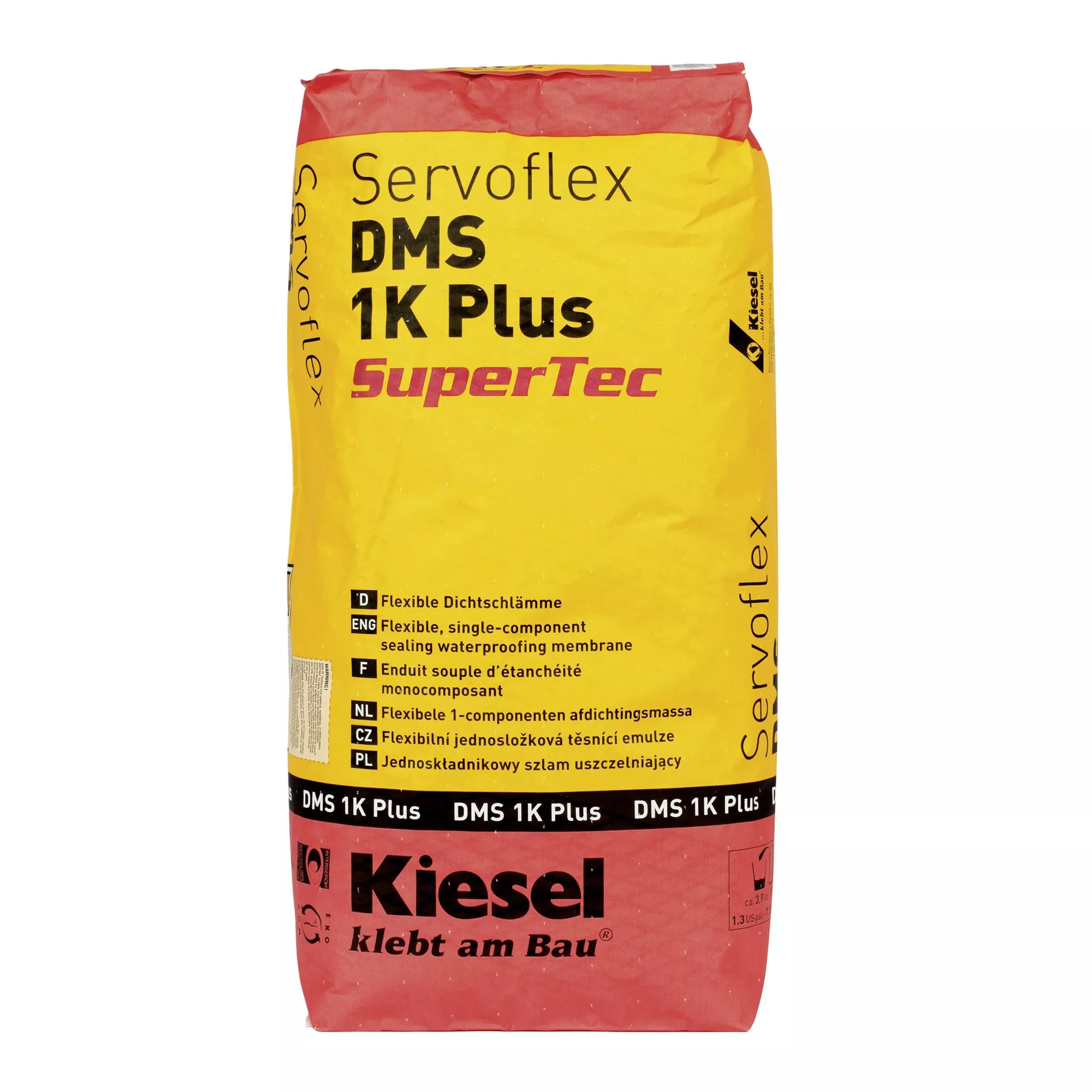 Kiesel Servoflex DMS 1K Plus SuperTec - Lechada De Sellado Flexible De 1 Componente (15KG)