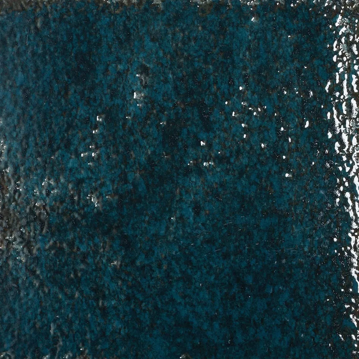 Revestimientos Lara Brillante Corrugado 15x15cm Azul