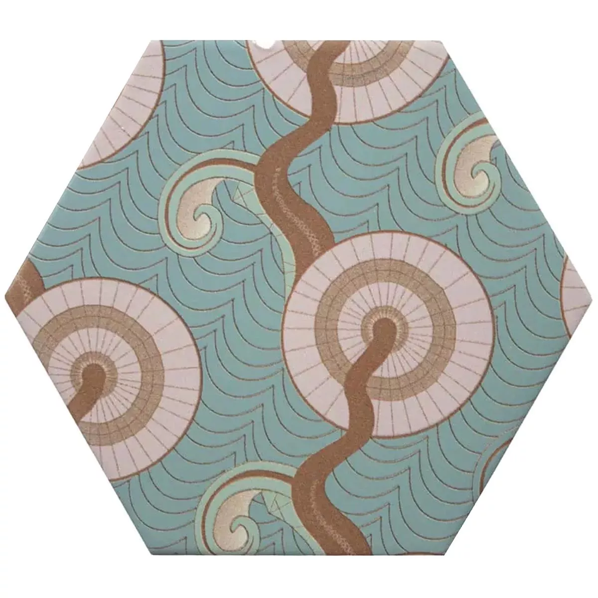 Azulejos De Gres Azulejos Modena Hexagonales Decor 2