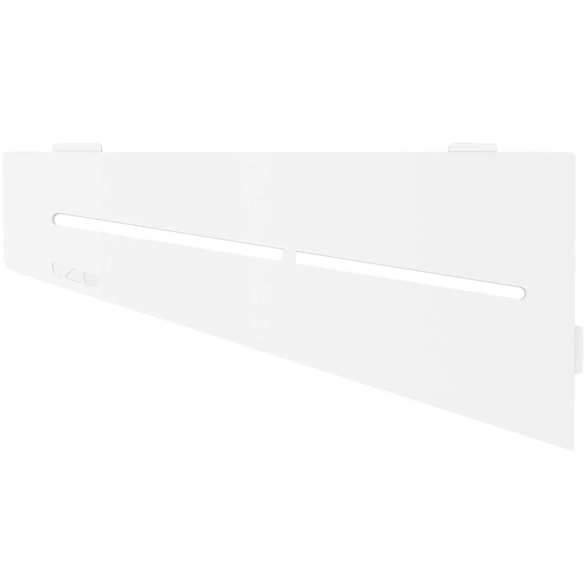 Estante de pared estante de ducha Schlüter cuadrado 15,4x29,5 cm blanco puro