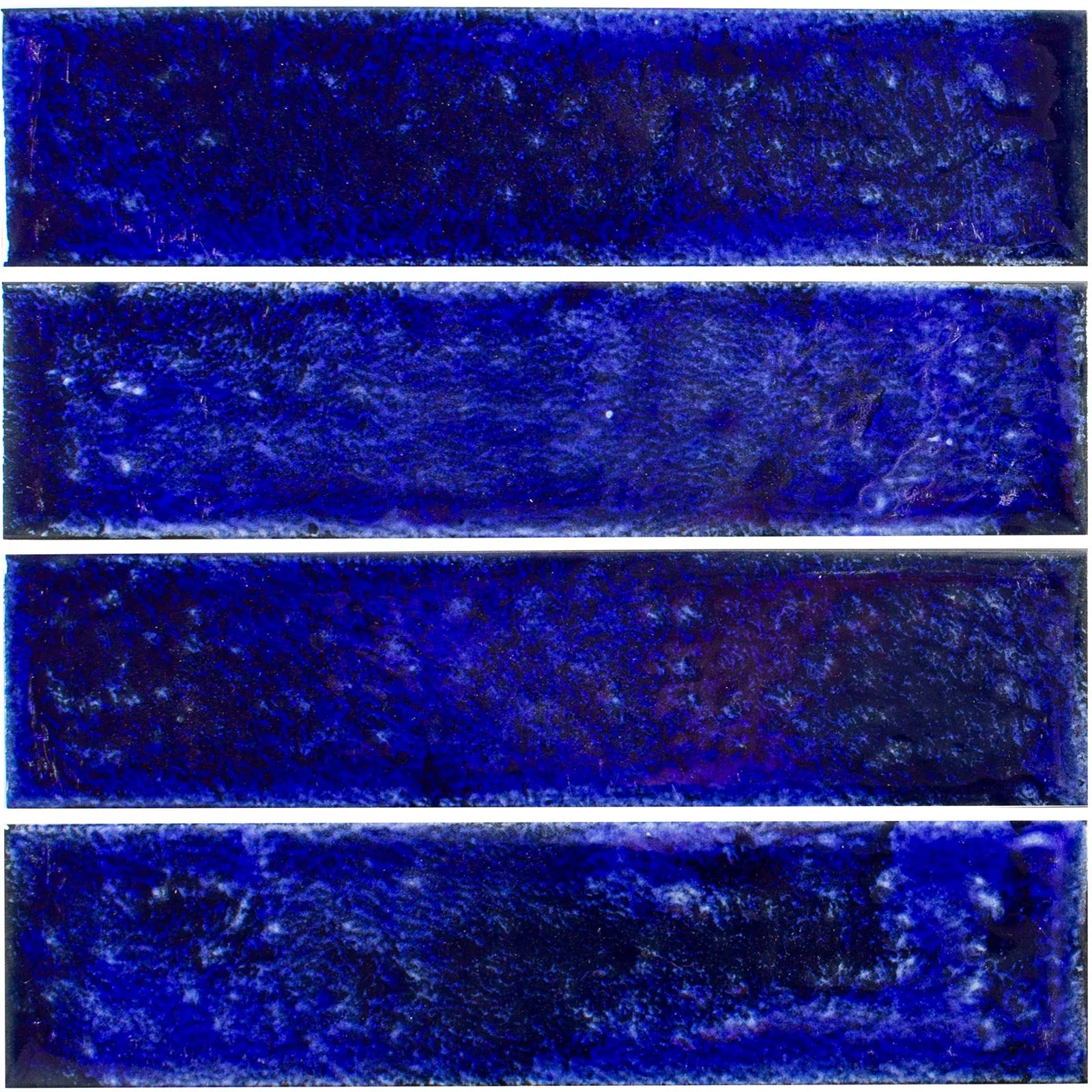 Revestimiento Vanroy Corrugado 6x24cm Azul Oscuro
