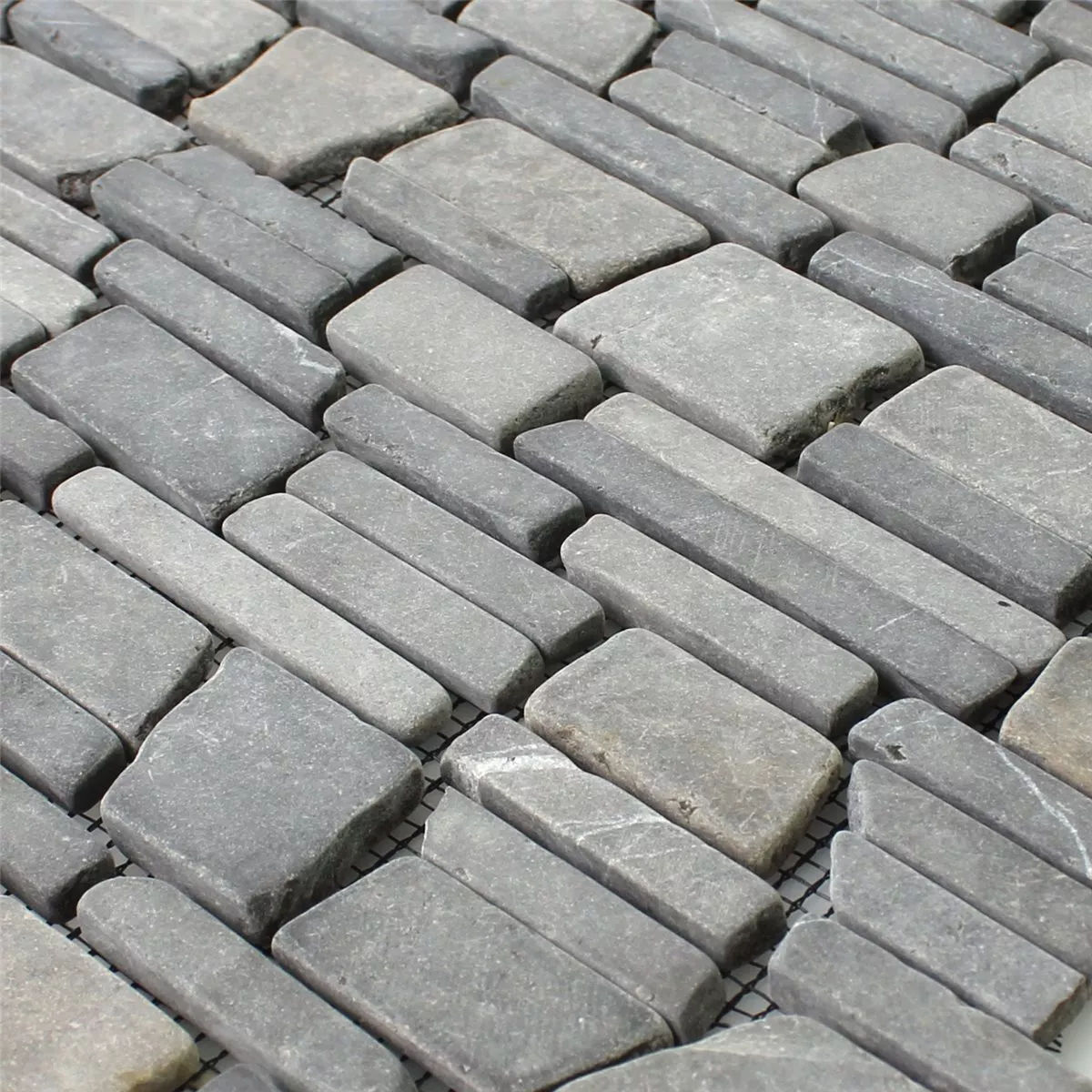 Azulejos De Mosaico Mármol Piedra Natural Brick Neromarquina Azulejos De Mosaico Mármol Piedra Natural Brick Neromarquina