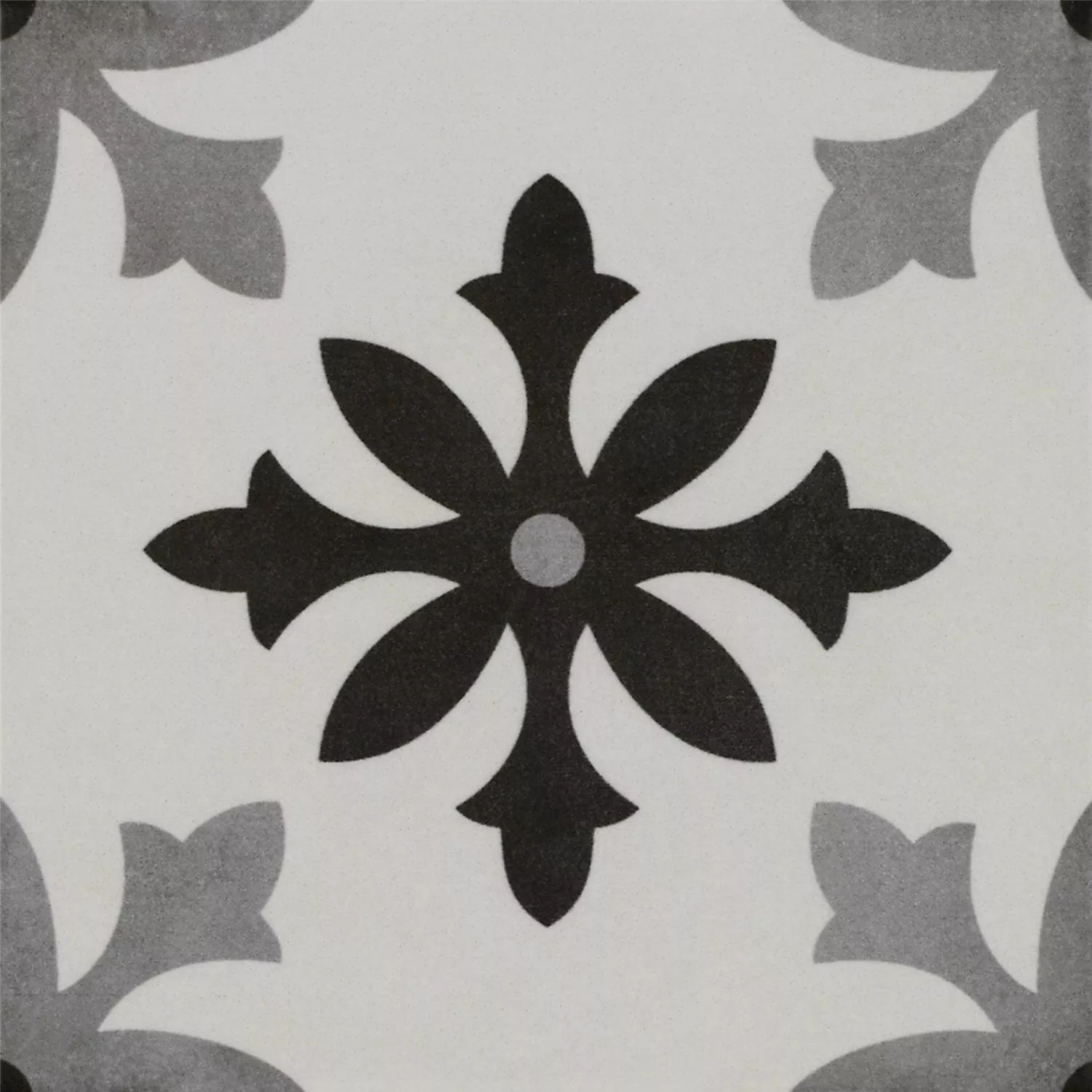 Muestra Azulejos De Cemento Óptica Gotik Parodi 22,3x22,3cm
