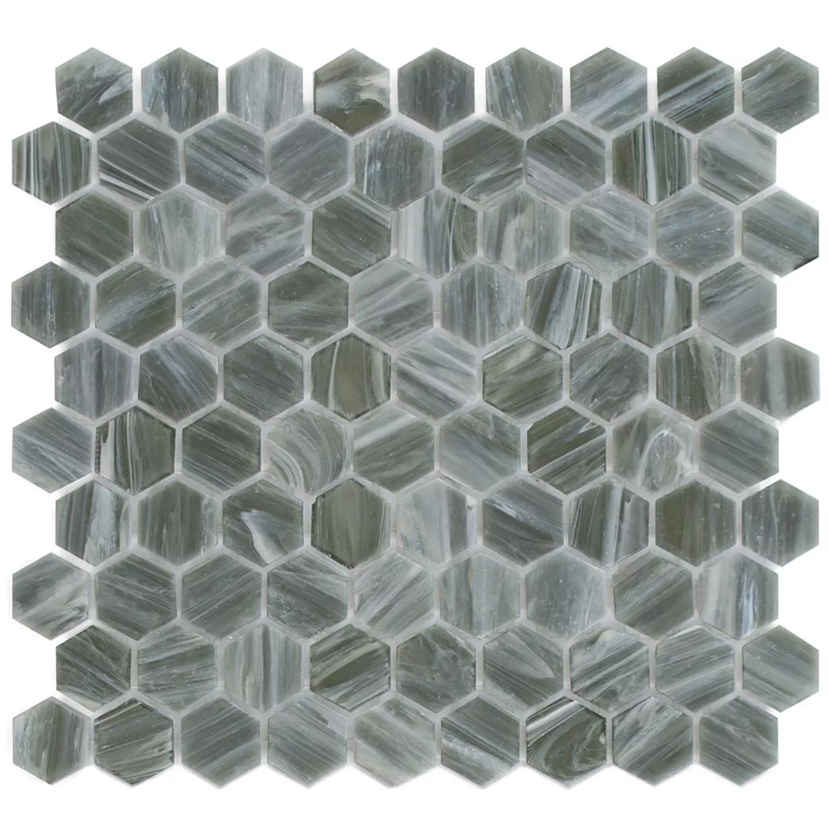 Azulejos De Mosaico Trend-Vi Cristal Hexagonales 216
