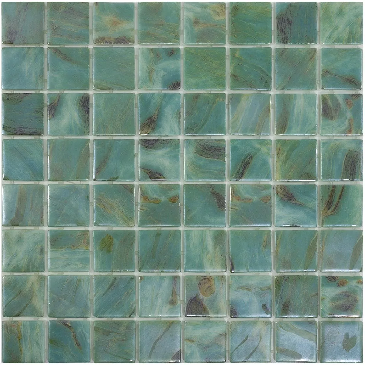 Cristal Piscina Mosaico Alassio Turquesa 38