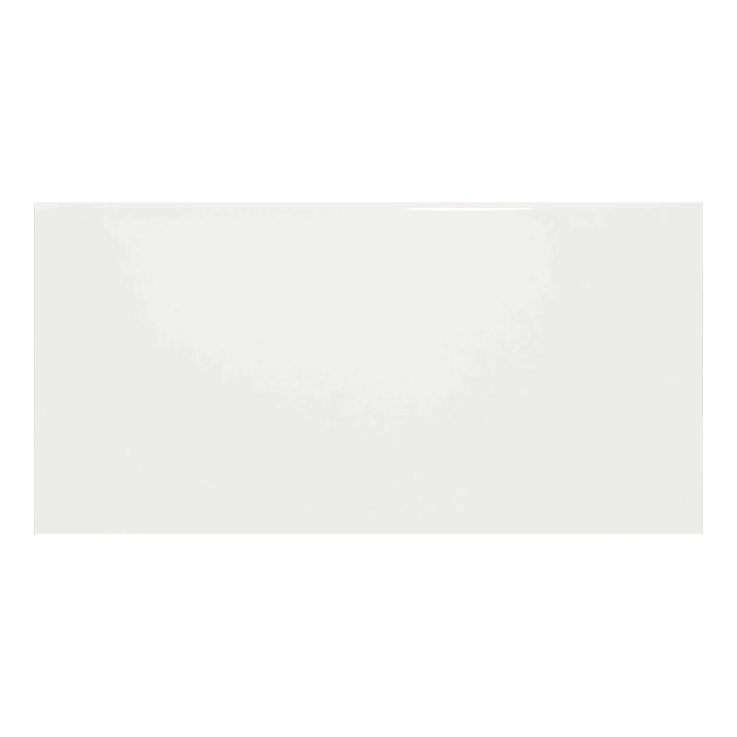 Azulejo de metro Blanco Brillante 7,5x15 cm Sin Faceta Vivid Blanco