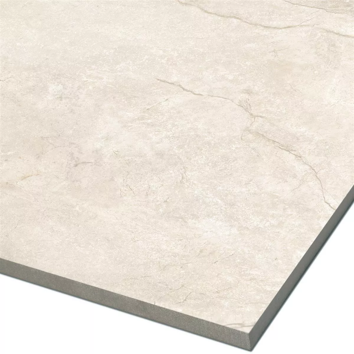 Muestra Pavimentos Pangea Aspecto De Mármol Pulido Cream 60x120cm