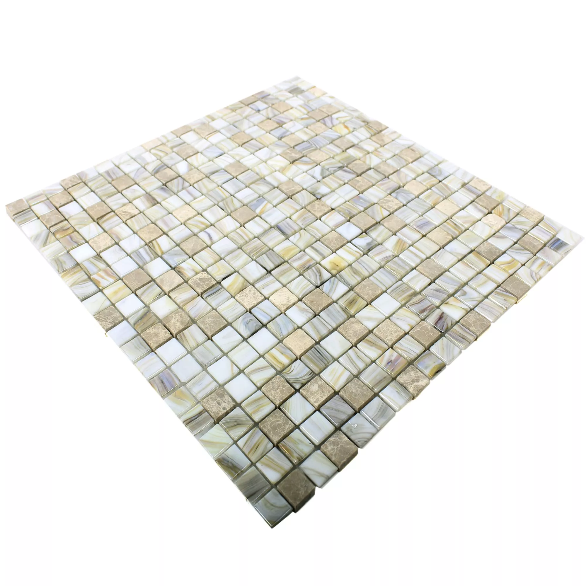 Cristal Nácar Mosaico De Piedra Natural Azulejos Fokus Beige