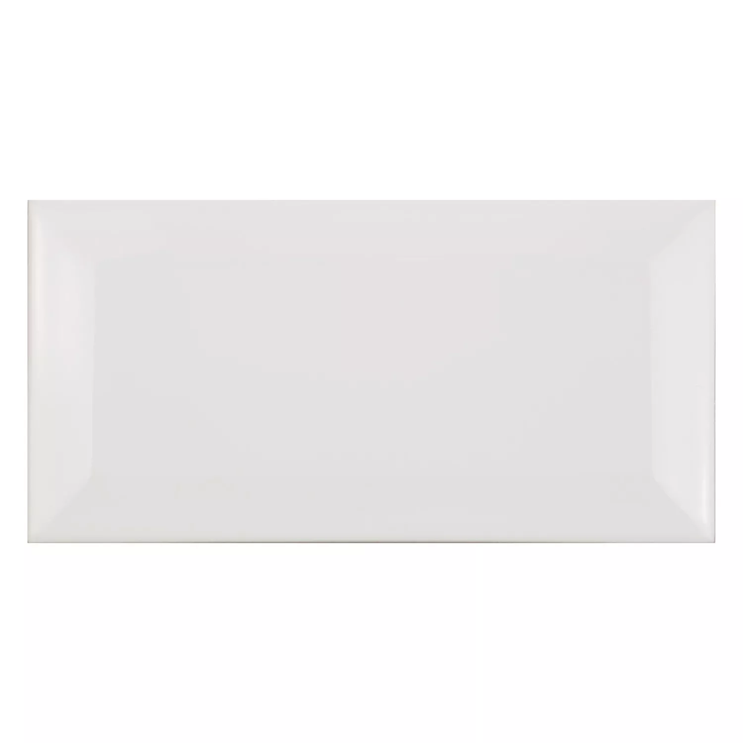 Azulejo de metro Blanco Mate 7,5x15 cm Faceta Pitcox Blanco